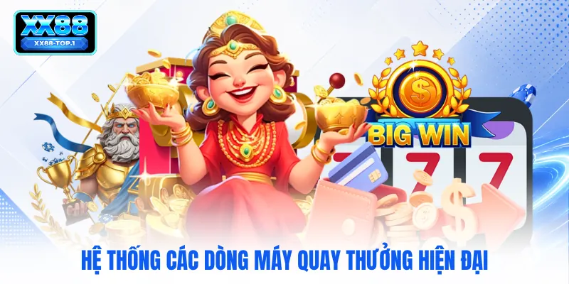 Hệ thống các dòng máy quay thưởng hiện đại