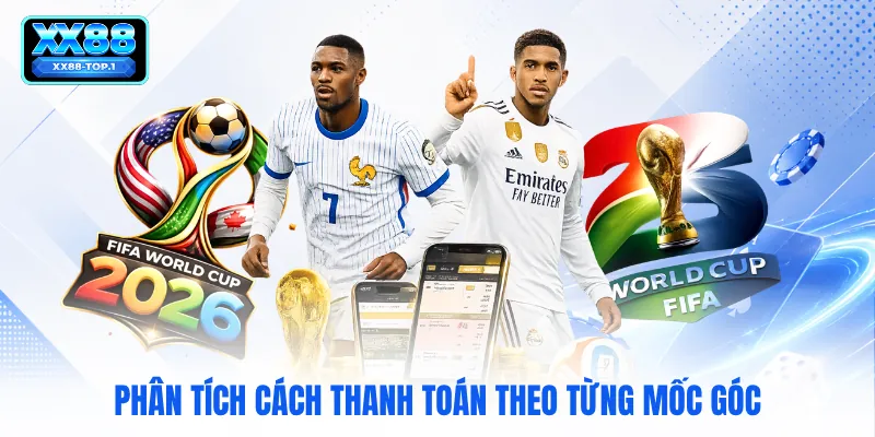 Phân tích cách thanh toán theo từng mốc góc
