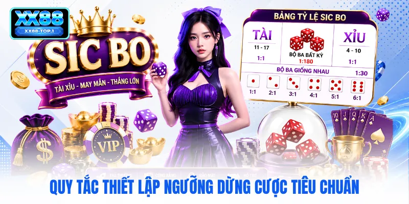 Quy tắc thiết lập ngưỡng dừng cược tiêu chuẩn